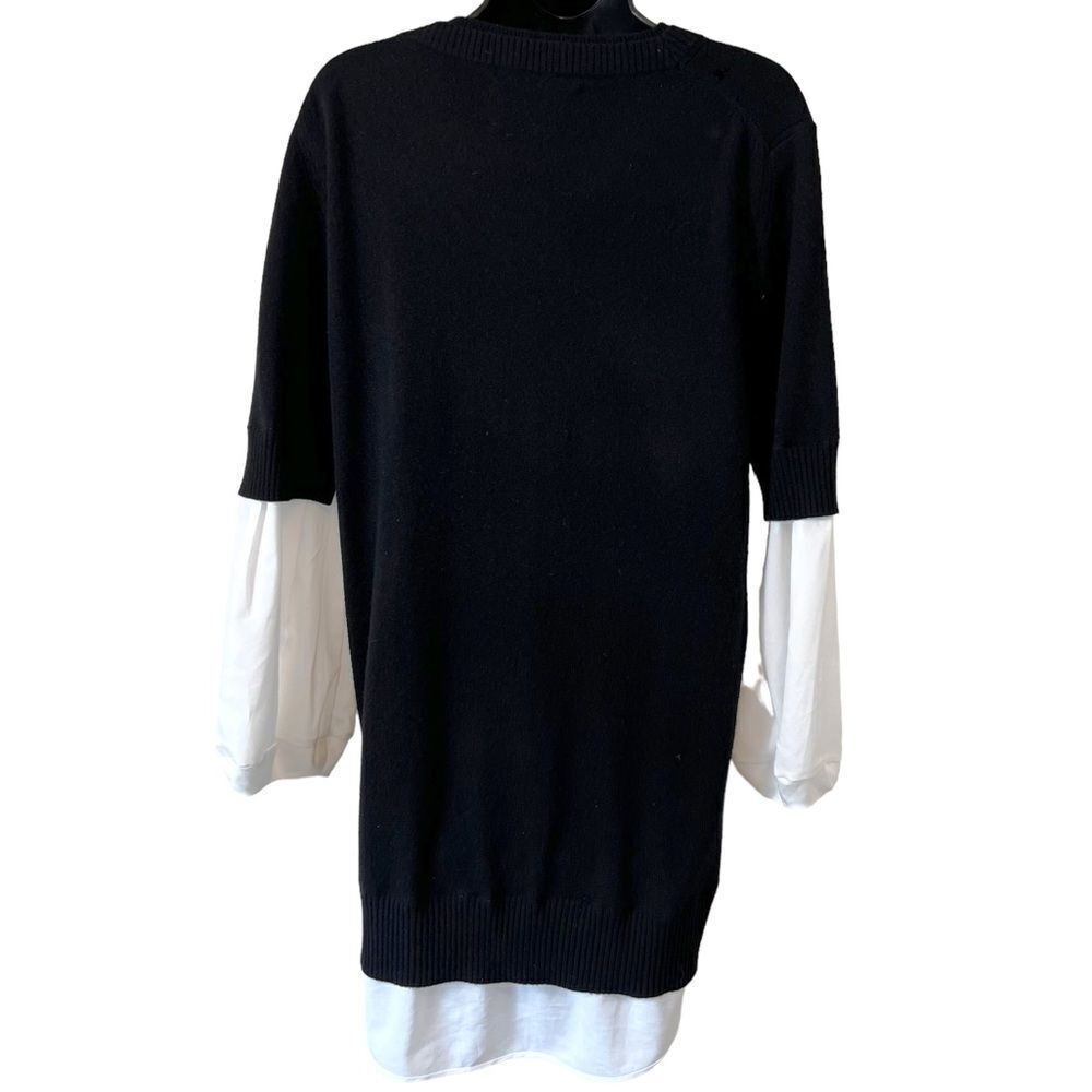 Brochu Walker Ebella Layered wool cashmere sweater Dress - Picture 11 of 12